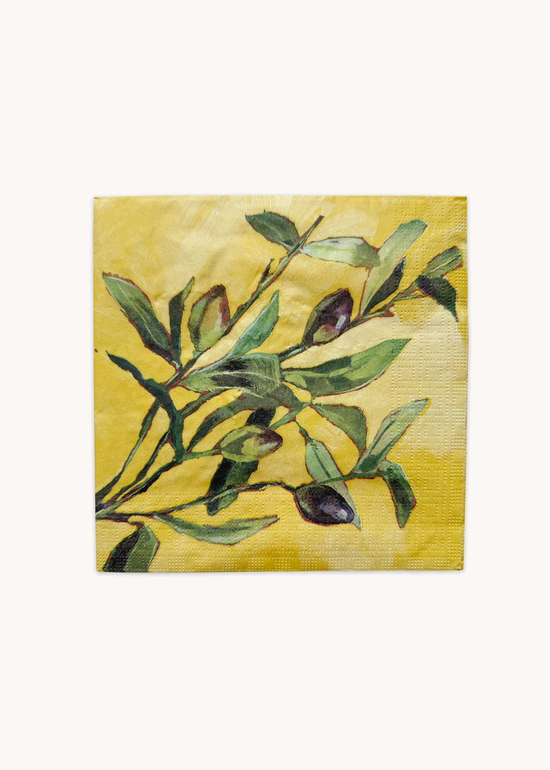 Papierservietten Olive Musée, 20 Stück