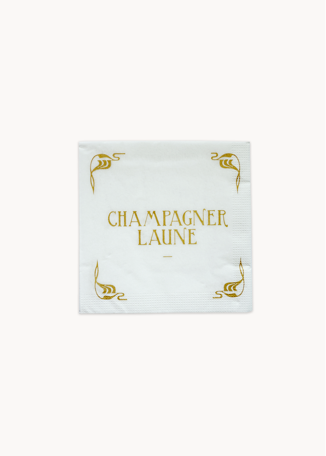 Kleine Papierservietten Champagnerlaune, 20 Stück