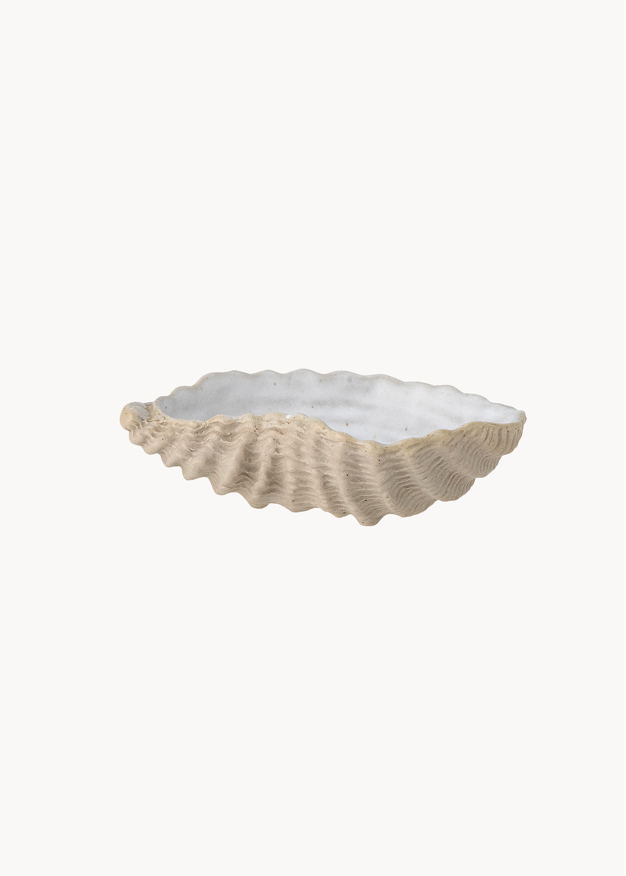 aufbewahrung muscheln Muschel-Aufbewahrungsschalen aus Steingut, 2er Set – VERSAMARE