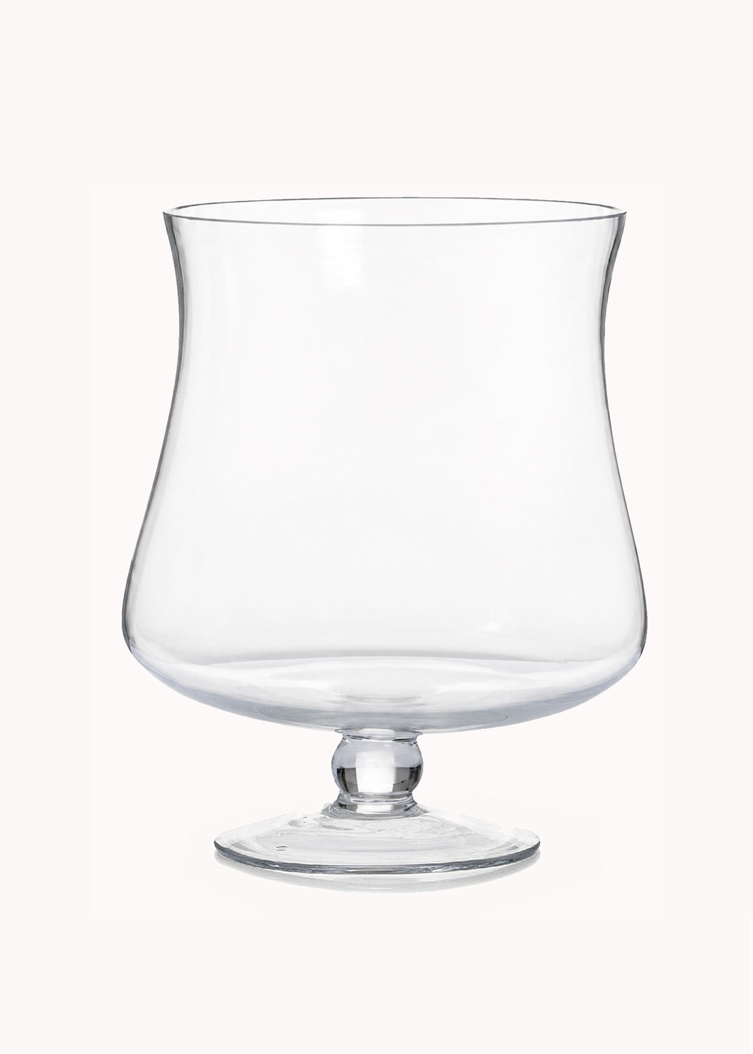 Grosse Naomi Vase & Kerzenhalter in einem, aus Glas