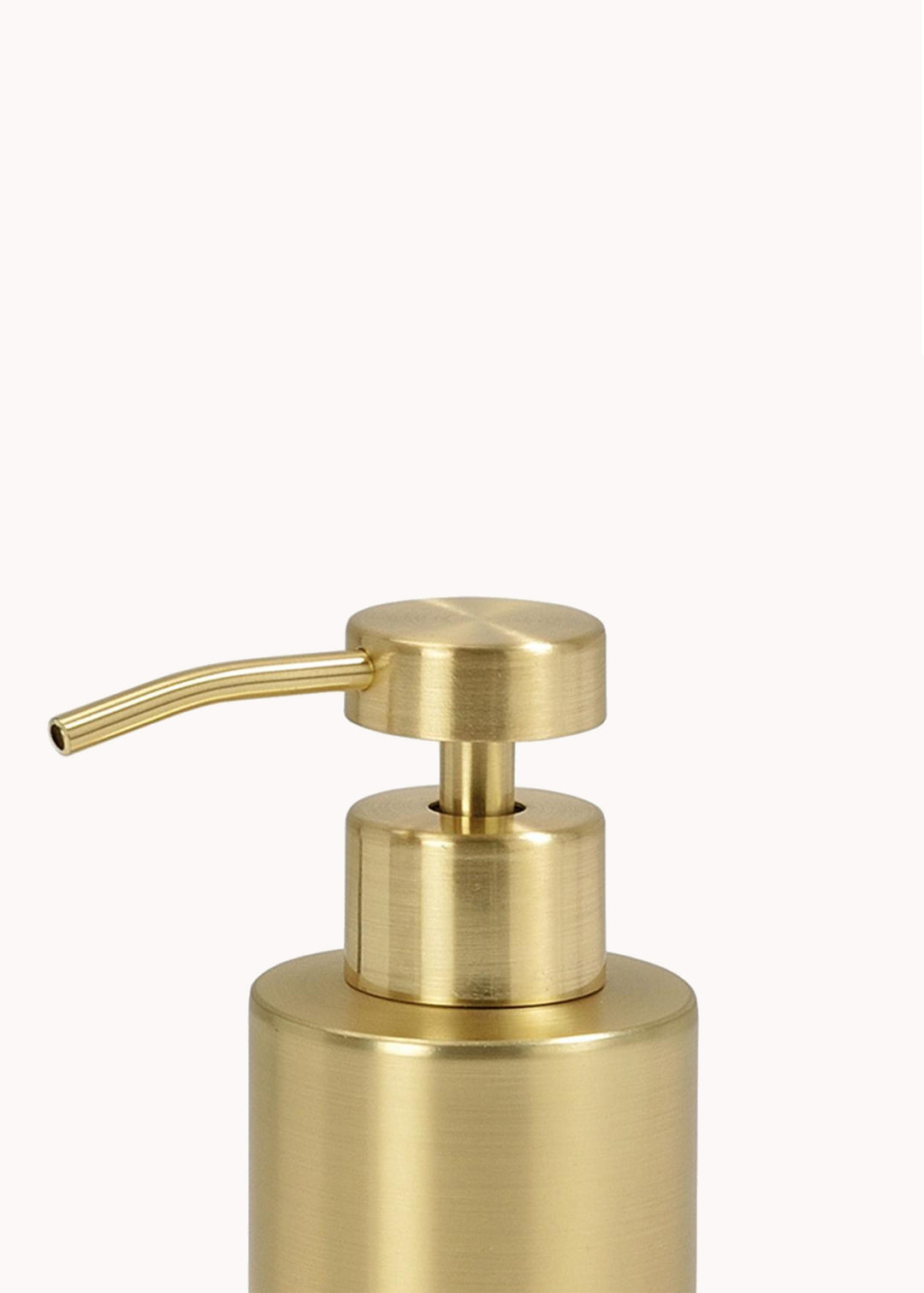 Seifenspender aus Edelstahl, goldfarbig